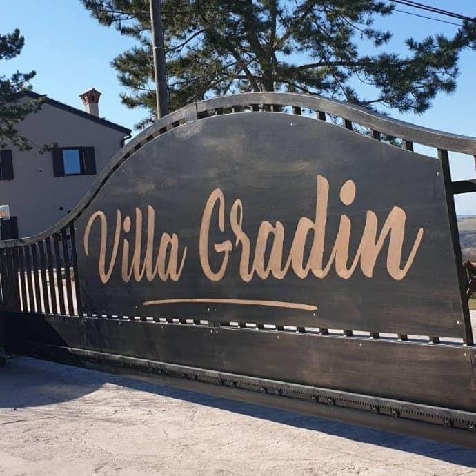 Luxury Villa Gradin Gračišče Esterno foto