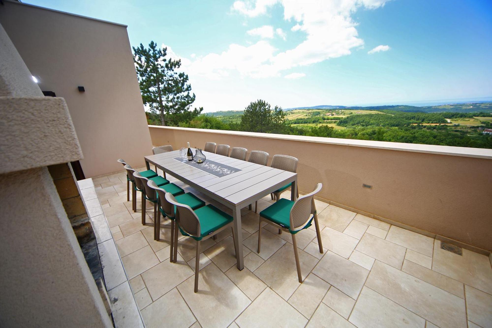 Luxury Villa Gradin Gračišče Esterno foto