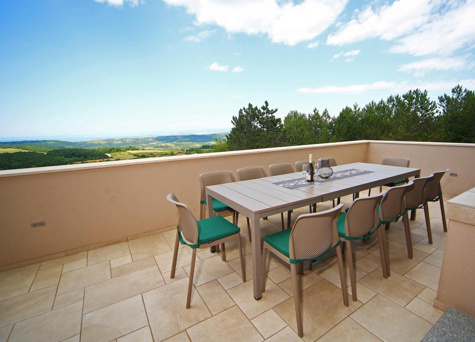 Luxury Villa Gradin Gračišče Esterno foto