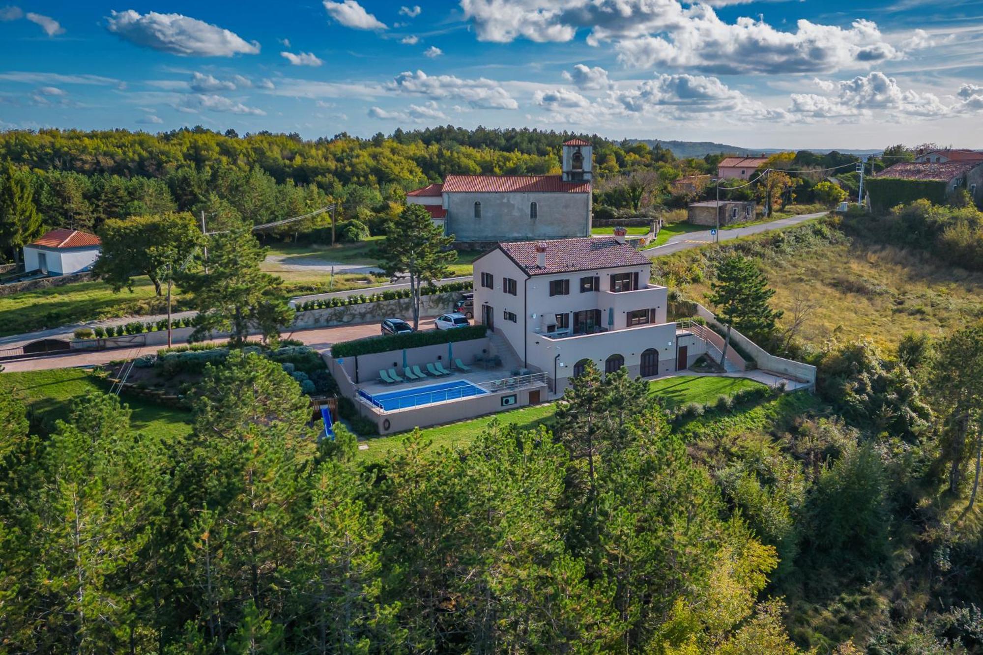 Luxury Villa Gradin Gračišče Esterno foto