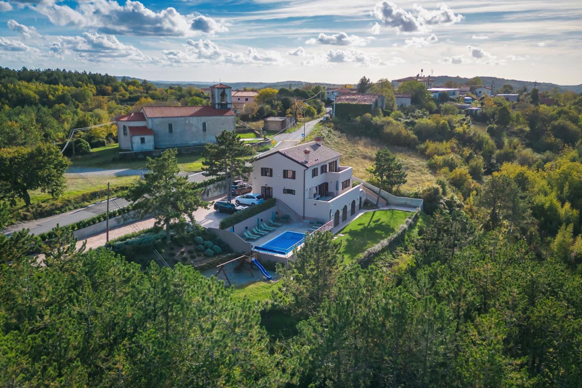 Luxury Villa Gradin Gračišče Esterno foto