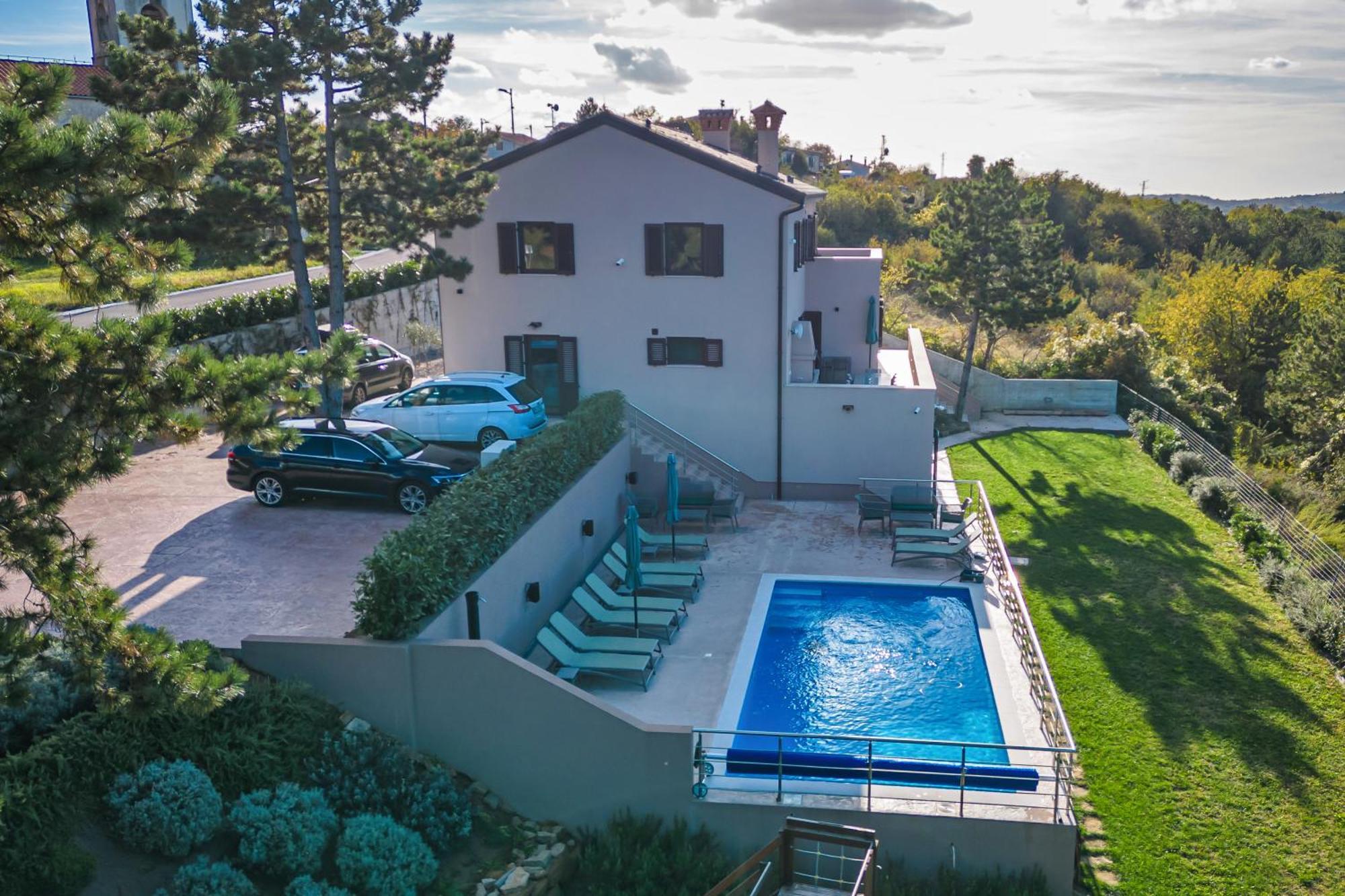 Luxury Villa Gradin Gračišče Esterno foto